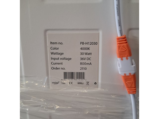 3x led verlichting paneel - afbeelding 7 van  7