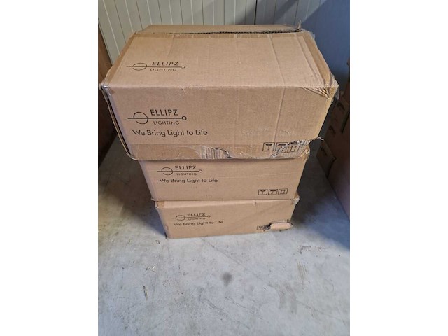 3x ledschijnwerper ellipz, hbu 150w - rond - afbeelding 3 van  3