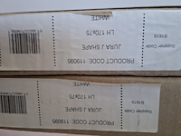 3x ligbad signatuur, wit - afbeelding 6 van  6