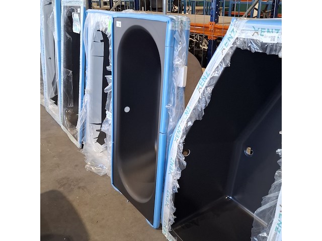 3x ligbad, xenz, madeira, mat zwart - afbeelding 2 van  4