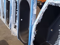 3x ligbad, xenz, madeira, mat zwart - afbeelding 2 van  4