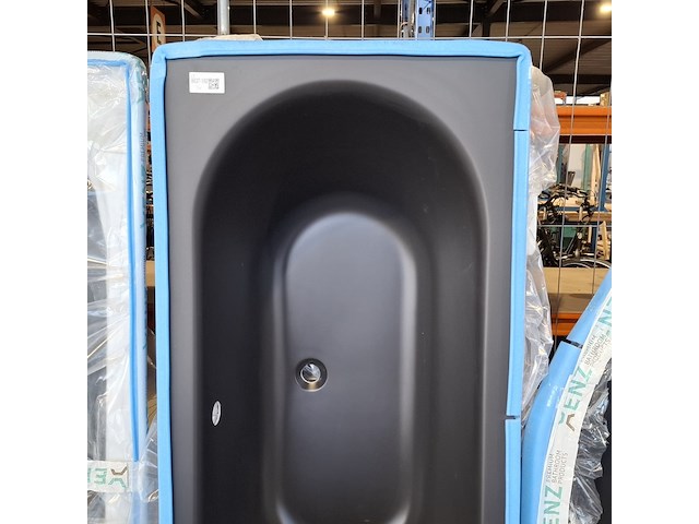 3x ligbad, xenz, madeira, mat zwart - afbeelding 3 van  4