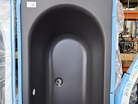 3x ligbad, xenz, madeira, mat zwart - afbeelding 3 van  4