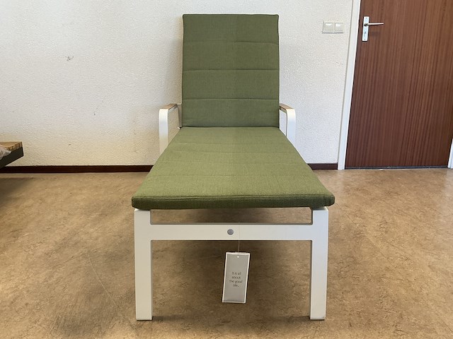 3x ligbed, suns, tutti lounger, mat white - afbeelding 4 van  5