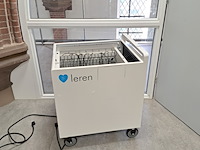 3x (locatie deventer) laptopkar, leren, drg32h1, wit - afbeelding 1 van  9