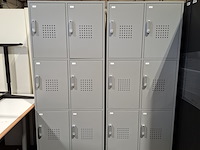 3x lockerkast - afbeelding 6 van  9