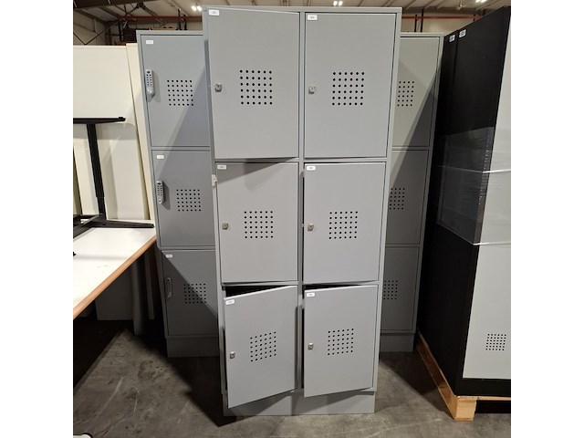 3x lockerkast - afbeelding 7 van  9