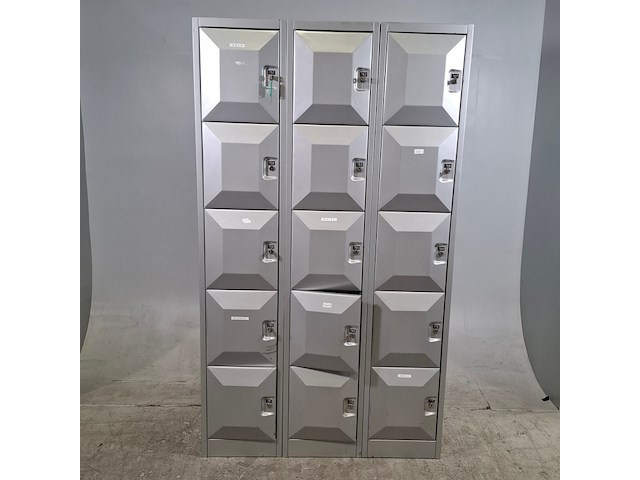 3x lockerkast - afbeelding 1 van  6