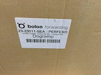 3x loopplanken voor hond bolooo, bruin/zwart - afbeelding 2 van  3