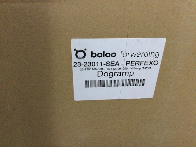 3x loopplanken voor hond bolooo, bruin/zwart - afbeelding 3 van  3