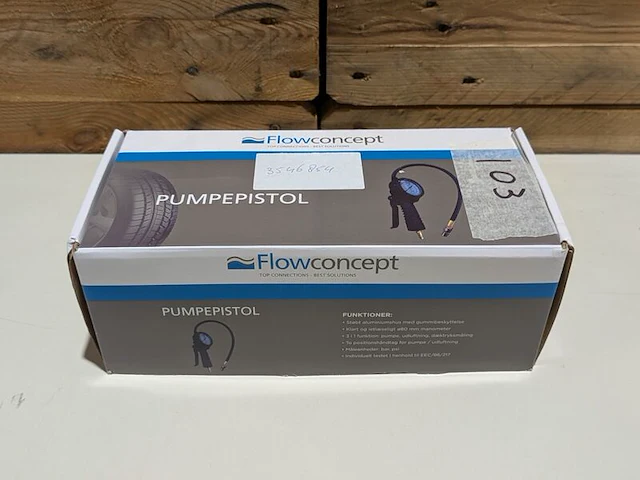 3x luchtpistool, flowconcept, pumpepistol - afbeelding 4 van  5