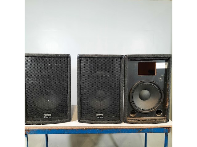 3x luidspreker, dap audio, o.a. rw-12 - afbeelding 1 van  9