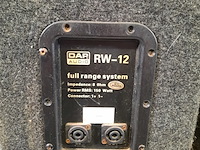 3x luidspreker, dap audio, o.a. rw-12 - afbeelding 6 van  9