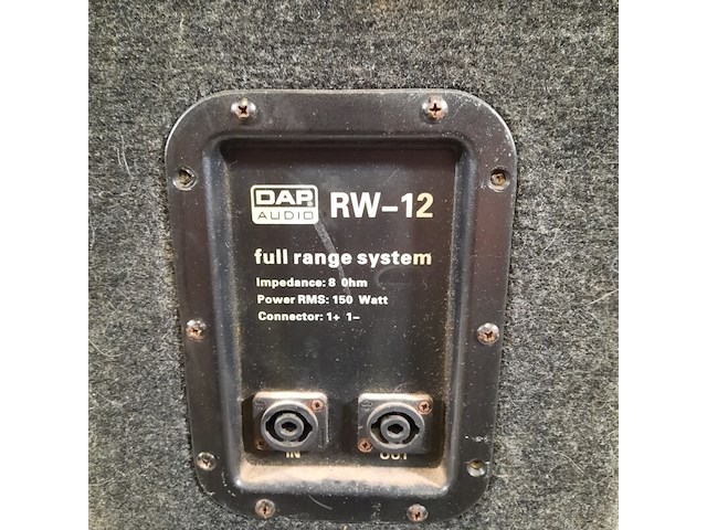 3x luidspreker, dap audio, o.a. rw-12 - afbeelding 7 van  9