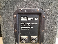 3x luidspreker, dap audio, o.a. rw-12 - afbeelding 8 van  9