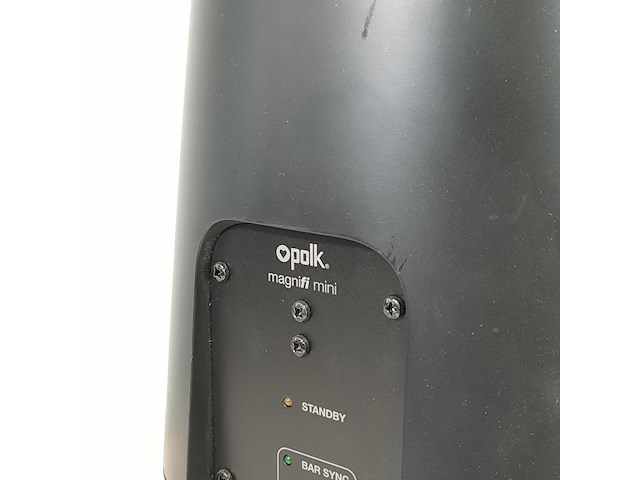 3x luidspreker en 1x subwoofer, polk, o.a assist, magnifi mini - afbeelding 20 van  21