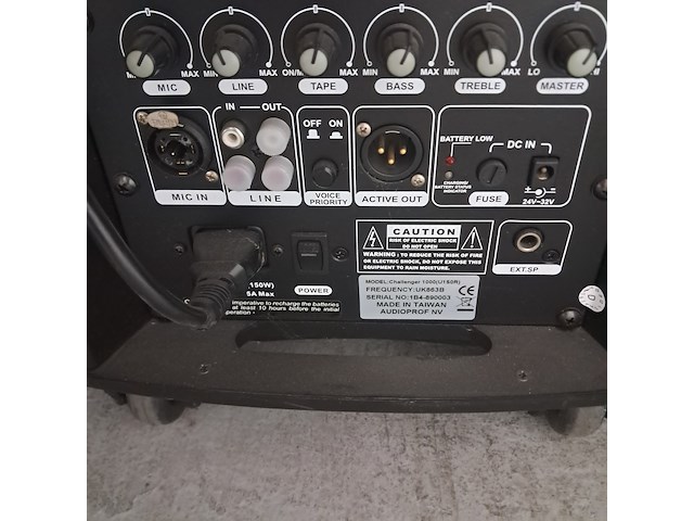 3x luidspreker, o.a. challenger, skytec - afbeelding 5 van  19