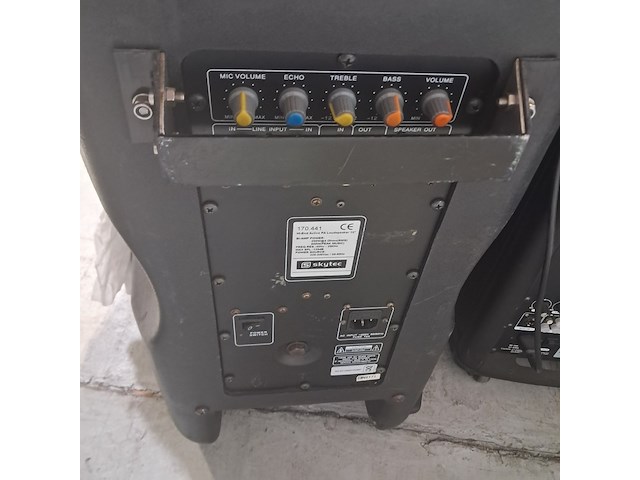 3x luidspreker, o.a. challenger, skytec - afbeelding 6 van  19