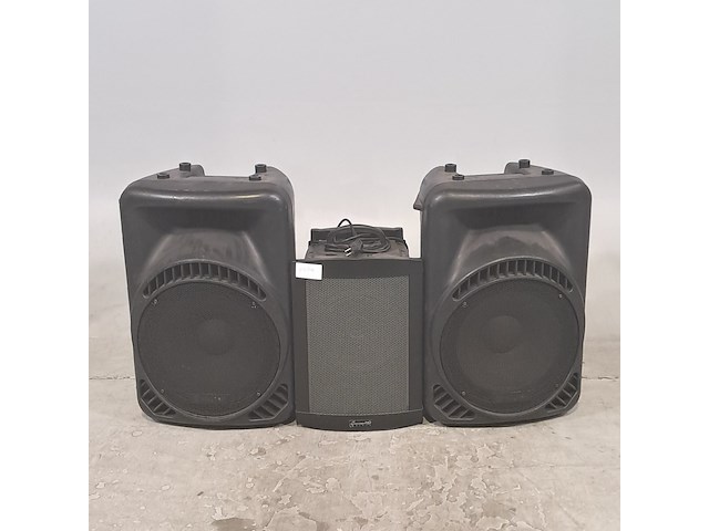 3x luidspreker, o.a. challenger, skytec - afbeelding 1 van  19