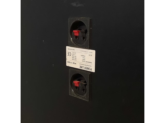 3x luidspreker, power line, o.a pt 1100/2, pw 1100 - afbeelding 14 van  15