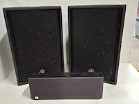 3x luidspreker yamaha en jbl, c112va en sc305