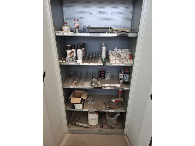 3x magazijnkast met inhoud - afbeelding 9 van  16