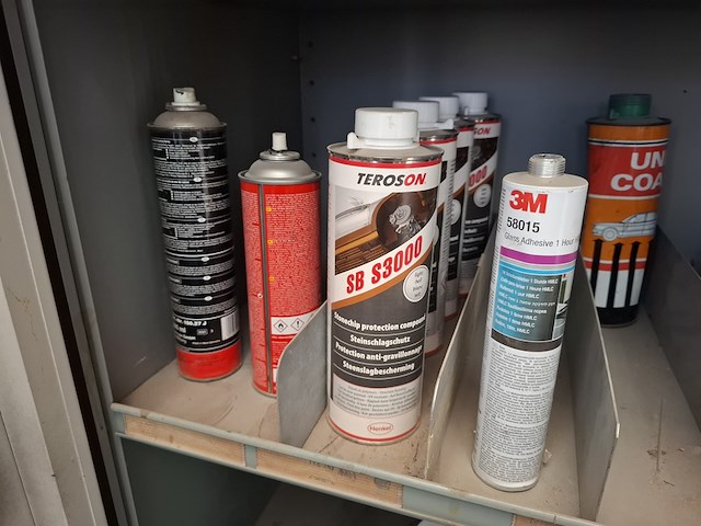 3x magazijnkast met inhoud - afbeelding 15 van  16