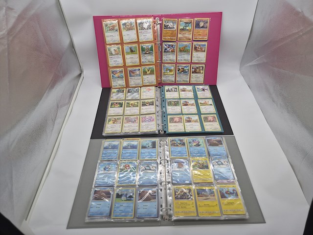 3x mappen met pokémon kaarten - afbeelding 1 van  68