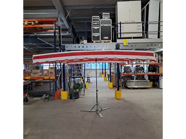 3x marktparasol & inklapbare tafels - afbeelding 5 van  21