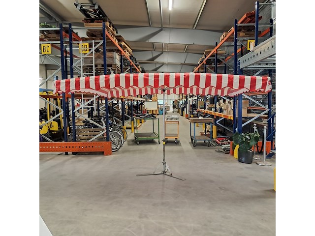 3x marktparasol & inklapbare tafels - afbeelding 6 van  21