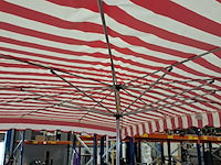 3x marktparasol & inklapbare tafels - afbeelding 7 van  21