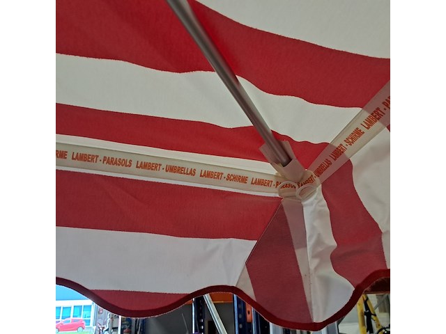 3x marktparasol & inklapbare tafels - afbeelding 10 van  21