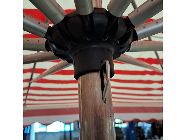 3x marktparasol & inklapbare tafels - afbeelding 14 van  21