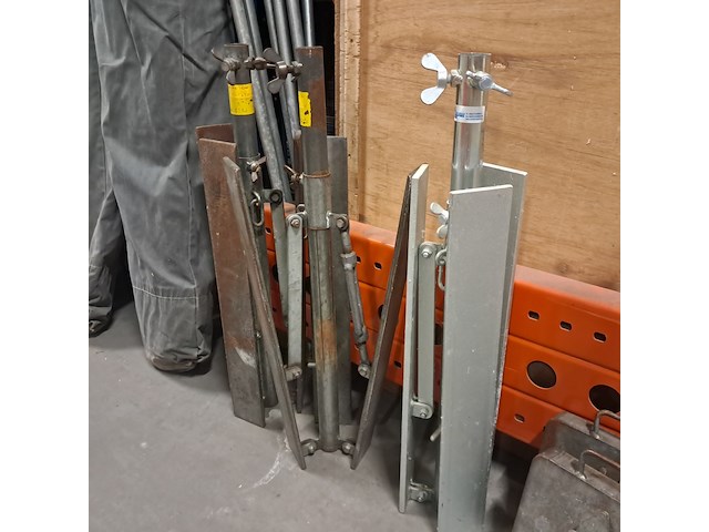 3x marktparasol & inklapbare tafels - afbeelding 16 van  21