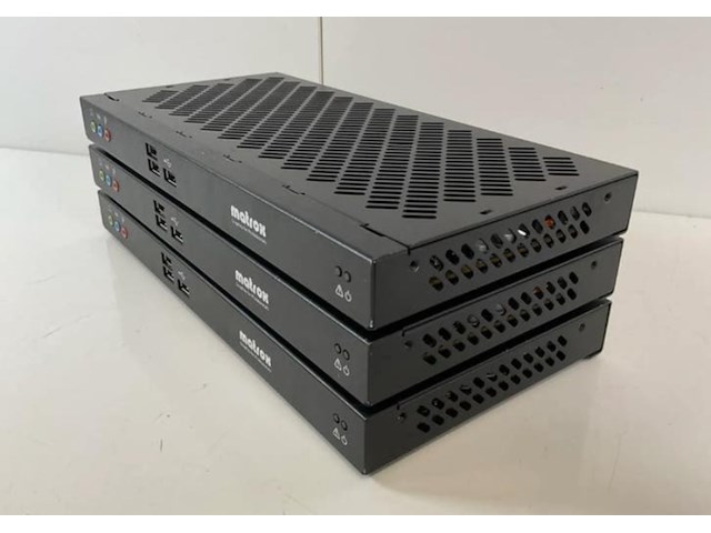3x matrox xto2-f2408f - video graphics extender, matrox, xto2-f2408f, zwart, 2026 - afbeelding 2 van  4
