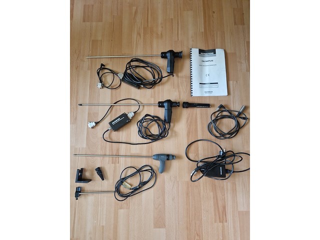 3x meet borescopes, met camera, olympus, r080-045-050sw 110-20m - afbeelding 1 van  10