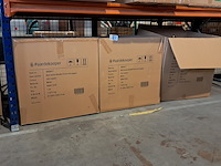3x mega grote metalen kerstballen, paardekooper, red copper - afbeelding 1 van  11