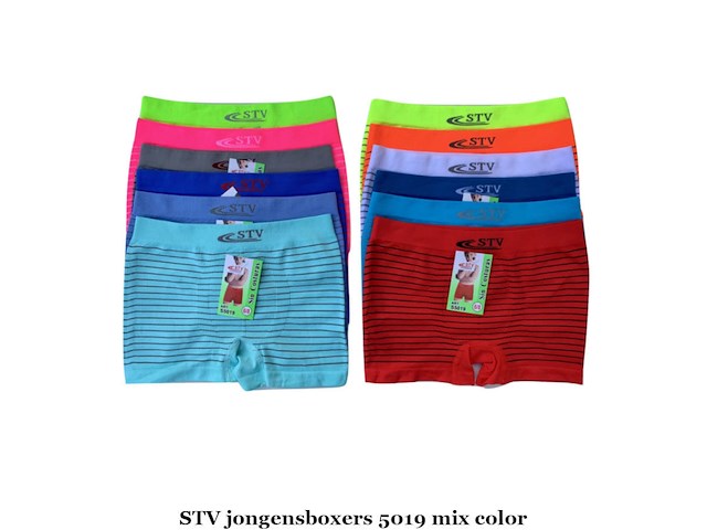 3x microfiber jongensboxer stv 5019 mix color 14/16 jaar (doos o) - afbeelding 1 van  3
