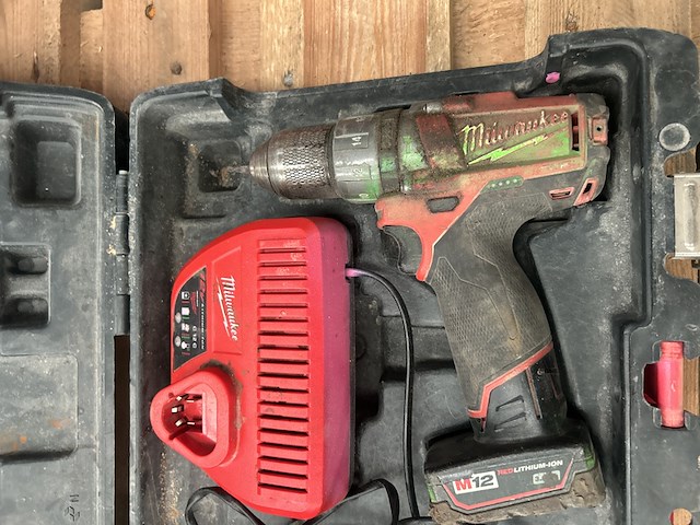 3x milwaukee gereedschap in koffer - afbeelding 8 van  12
