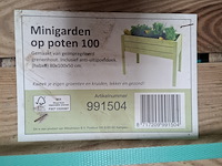 3x mini garden o.a. vegtrug - afbeelding 3 van  6