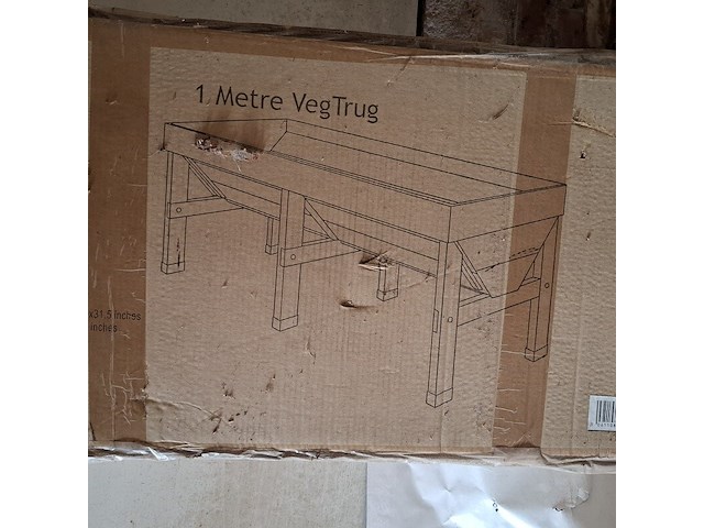 3x mini garden o.a. vegtrug - afbeelding 5 van  6