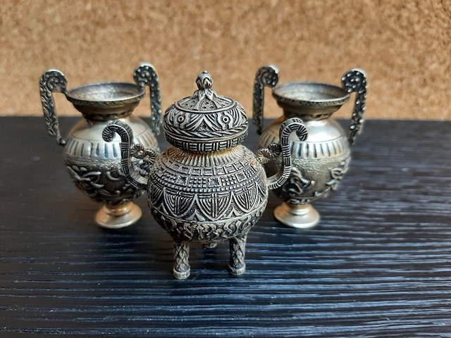3x miniatuur kaststel - afbeelding 1 van  4