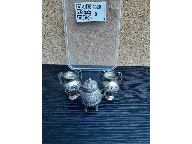 3x miniatuur kaststel - afbeelding 3 van  4
