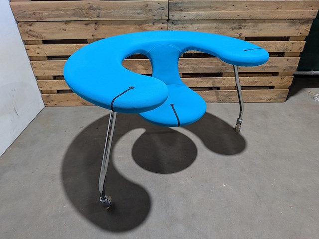 3x mobiele design bureaustoel, bulo, easy rider, by danny venlet - afbeelding 1 van  6