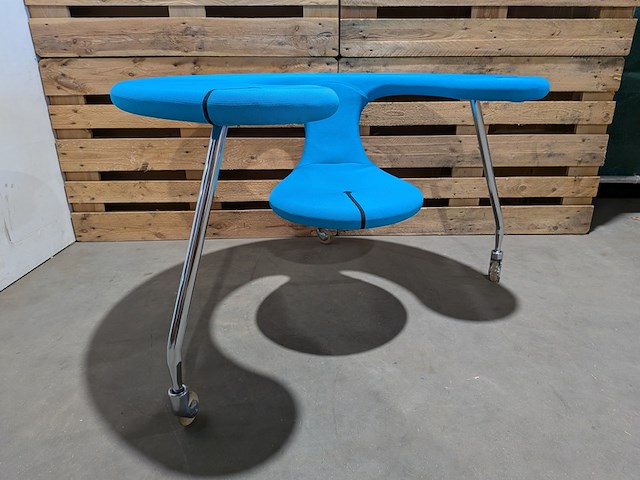 3x mobiele design bureaustoel, bulo, easy rider, by danny venlet - afbeelding 3 van  6