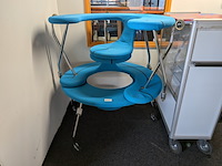 3x mobiele design bureaustoel, bulo, easy rider, by danny venlet - afbeelding 6 van  6