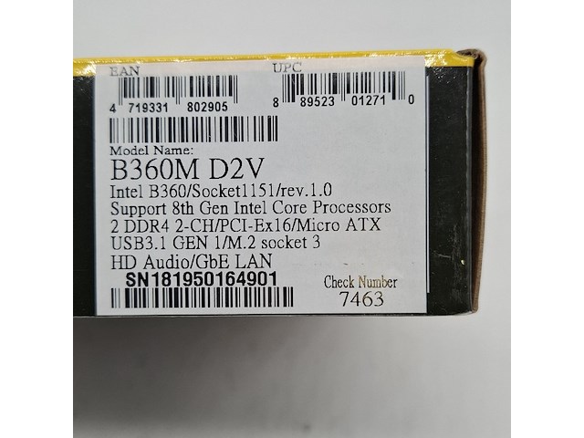 3x moederbord, gigabye, b360m-d2v intel lga1151 ddr4 - afbeelding 8 van  13