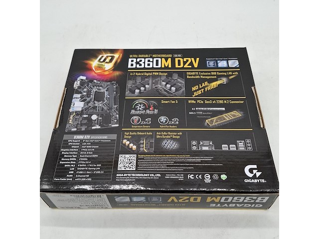 3x moederbord, gigabye, b360m-d2v intel lga1151 ddr4 - afbeelding 10 van  13