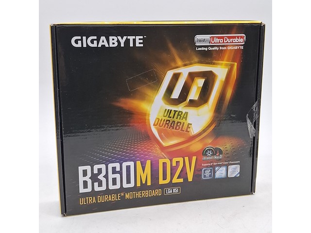 3x moederbord, gigabye, b360m-d2v intel lga1151 ddr4 - afbeelding 1 van  13