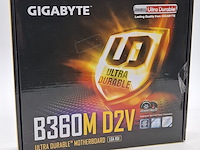 3x moederbord, gigabye, b360m-d2v intel lga1151 ddr4 - afbeelding 1 van  13